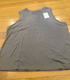 a.new day women’s brown short sleeve shirt size xlarge .nwt thumbnail 1