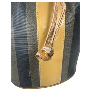 Fendi Vintage Pequin Mon Tresor Bucket Bag Drawstring – FLAWS PROJECT thumbnail 4