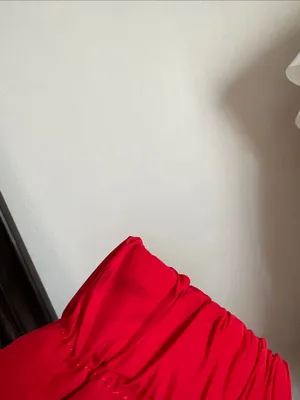 Aritzia TNA Red Windbreaker Large thumbnail 3