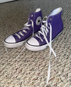 Purple Converse High-Top thumbnail 1