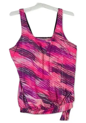 Women's Plus Size Tankini Top adjustable strap size XXXL. thumbnail 1
