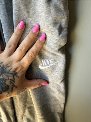 Nike Gray Fleece Jogger Sweatpants XS Athletic Lounge Pants thumbnail 3