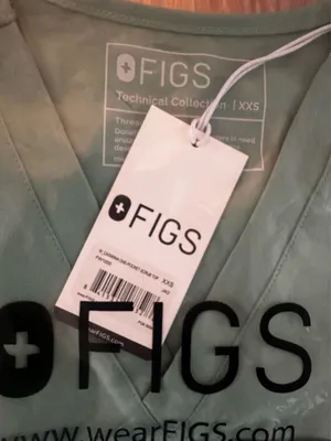 Figs XXSP Jade scrub set thumbnail 2