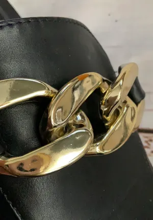 Nicole Miller FAUX LEATHER APPLIE MULES thumbnail 8