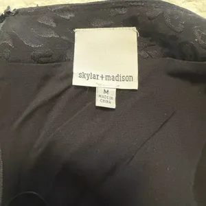 Black Printed Mini Skirt thumbnail 6