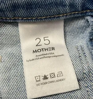 NWT MOTHER Denim The Patch Rambler Ankle Norway Dude Wash Size 25 thumbnail 12