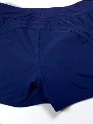 Lands’ End Swim Shorts Women’s Size 8 Navy Blue 5” Inseam Stretch Pockets thumbnail 12