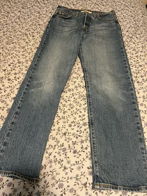 Levi’s Denim Medium Wash Jeans Wedgie Straight thumbnail 1