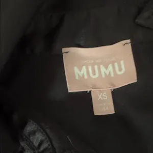 Show Me Your MuMu Black Satin Blouse thumbnail 2