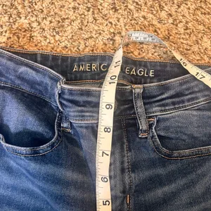 American Eagle Outfitters Women Hi Rise Jegging‎ Next Level Stretch Blue Jean thumbnail 6