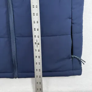 Straight Down Sandy Puffer Vest New‎ indigo Blue Insulated Full Zip Size Large thumbnail 4