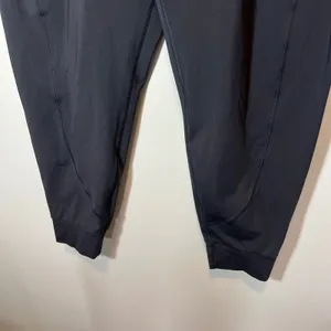Athleta Rainier Jogger Black Fleece Lined High Rise Active Pants Women's XL thumbnail 3