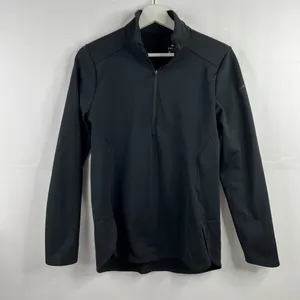 Nike Dri-Fit Size S Sweatshirt Pullover 1/2 Zip Long Sleeve‎ Golf Black 930149 thumbnail 11