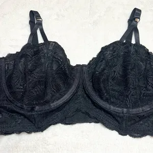 Torrid Curve Black Lace Underwire Longline Bralette Size 2X thumbnail 4