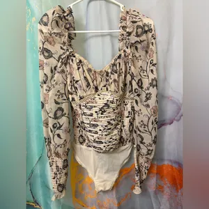 Free People | Brunch Date Bodysuit Size: XS thumbnail 7