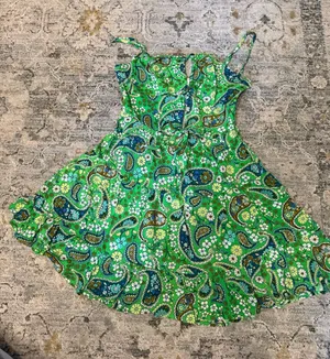 Sky to Moon Dress Green Mini thumbnail 1
