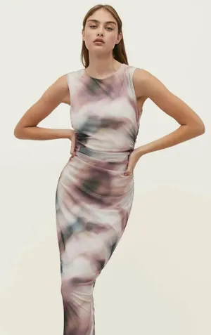 Printed Dress thumbnail 1