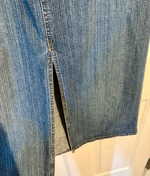 Faded Glory Long Jean Skirt thumbnail 3