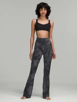 Lululemon Groove Super-High-Rise Flared Nulu Diamond Dye Pitch Grey Graphite 8 thumbnail 10