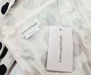 Lovers and Friends Andy Mini Dress in Black & White XS thumbnail 9