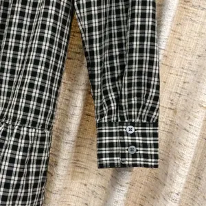 Loft Plaid Tiered Shirtdress thumbnail 9