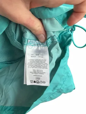 Columbia Womens Packable Lightweight Rain Jacket Windbreaker Teal Blue Size M⁠ thumbnail 7