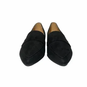 New Without Tags Diba Black Pointy Toe Slip On Faux Suede Loafers Sz 5.5 M thumbnail 4