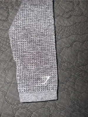 Gymshark Vital Seamless Compression Leggings Women's Size-M Heather Gray thumbnail 2