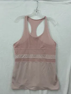Lorna Jane Soft Pink Racerback Tank 1201 thumbnail 2
