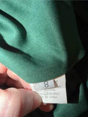 Gorgeous Green Sparkling Mermaid Prom/Pageant Gown thumbnail 10