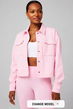 Fabletics Shirt Jacket thumbnail 1