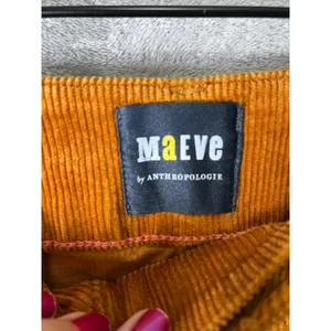 Maeve Anthropologie The Colette Corduroy High Rise Wide Leg Pants Size 32 thumbnail 5