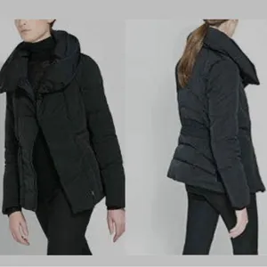 Zara Women’s Down Quilted Anorak Puffer Jacket, XS thumbnail 2