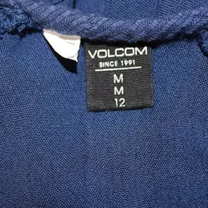 Volcom Peaceazy Blue Blouse Women's Size M thumbnail 6