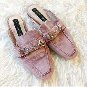 Steven By Steve Madden Blush Razzi Mules in Pink thumbnail 3
