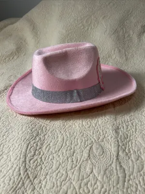 Pink "Birthday Girl" Party Cowboy Hat thumbnail 4