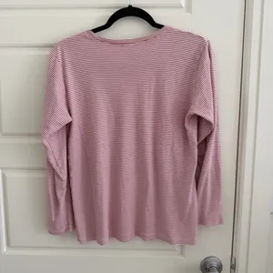 LAKE Red and White Striped Long Sleeve Top thumbnail 5