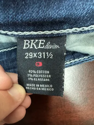 BKE Harper Skinny Stretch Denim Jeans Size 29x31.5 thumbnail 6