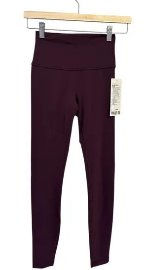 NWT lululemon Wunder Train HR Tight 28" size 4 Goodnight Plum authentic thumbnail 1