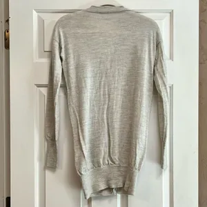 J. Crew Merino Wool Button Up Tunic Cardigan XS thumbnail 2