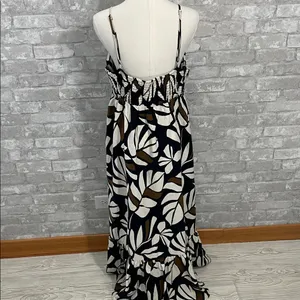 Tabitha Brown for Target Botanical Print Sleeveless Tie-Front Midi Dress thumbnail 5