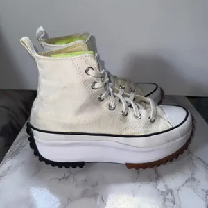 Converse Run Star Hike High Top Womens 7 Platform Lugged Sneakers Streetwear‎ thumbnail 3