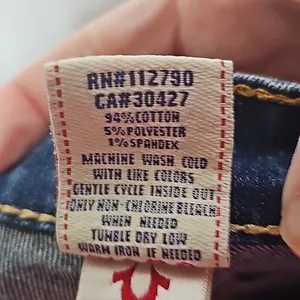 True Religion Julie skinny low rise jeans blue size 25 thumbnail 10