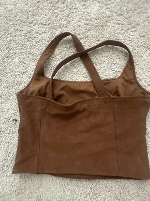 Abercrombie suede tank top thumbnail 2