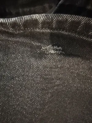 JUST BLACK black wide leg jeans thumbnail 5