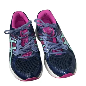 ASICS Gel Contend 3 Women’s 8.5 Running Shoes Blue Pink Gym Trainers Cushioned thumbnail 3