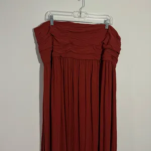New Garnerstyle x FTF Maxi Cover-up Skirt 1X Beachy Coastal‎ Tropical Vacation thumbnail 3