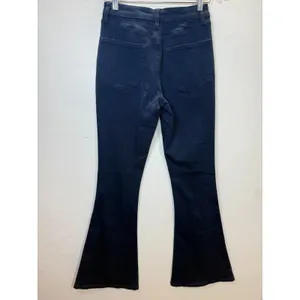 WeWoreWhat High Rise Flare Jeans Women 25 Navy Blue Stretch Denim Trousers 70s thumbnail 5