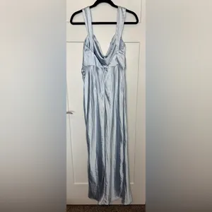 Runaway the Label Blue Havanna Cowl Neck Dress thumbnail 4