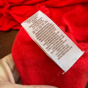 Free People Meant to Be Embroidered Swing Tank Top Red Coral Size Large thumbnail 9